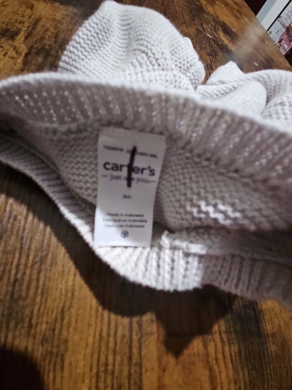 (511) Carter's Knit Sweater Size 6m
